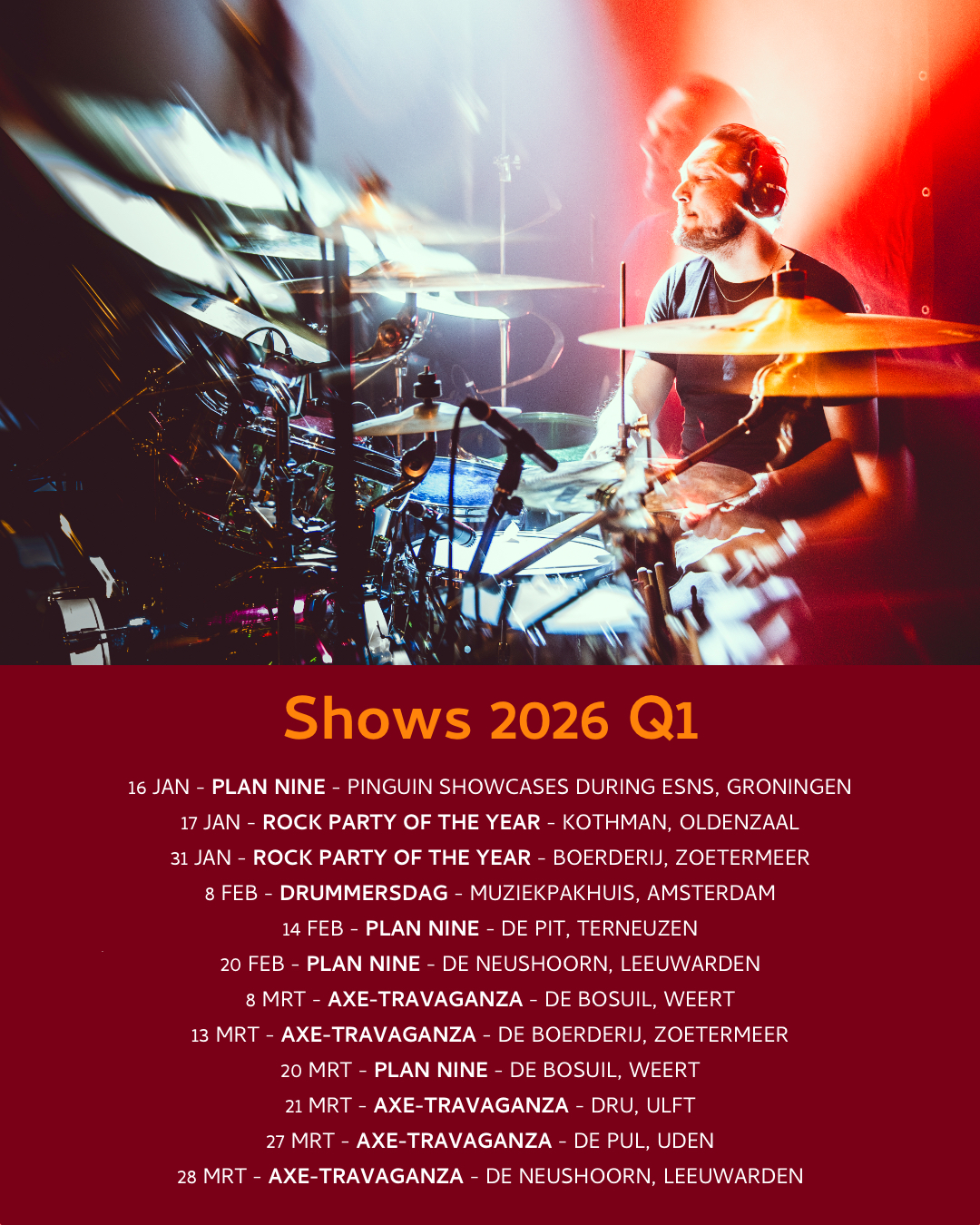 SHOWS 2026 Q1